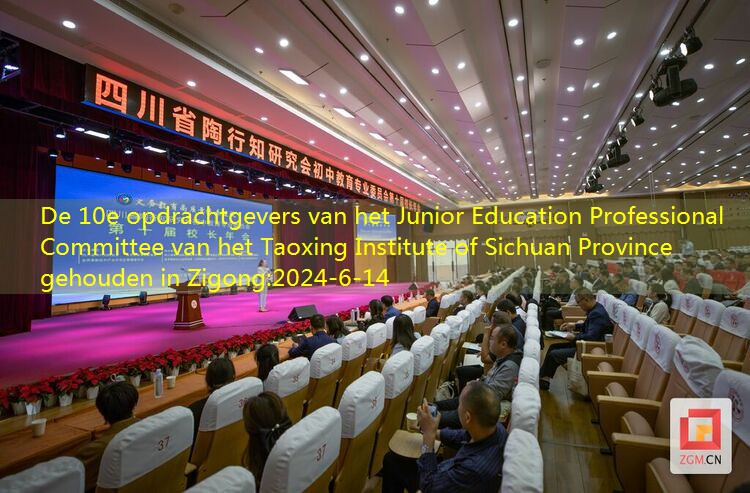 De 10e opdrachtgevers van het Junior Education Professional Committee van het Taoxing Institute of Sichuan Province gehouden in Zigong